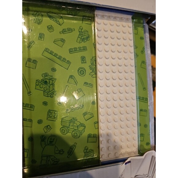 Lego Stationery Journal  Hardback w/ Building Band & Lego Water Bottle SET NEW - Picture 9 of 16